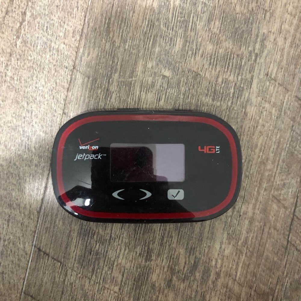 Verizon Jetpack 4G LTE Mobile Hotspot - Black and Red